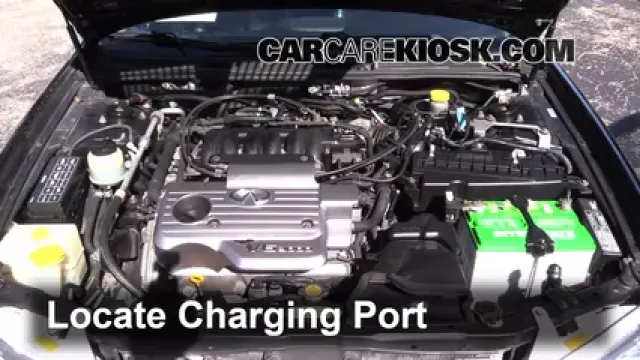 2001 Infiniti I30 T 3.0L V6 Air Conditioner Recharge Freon